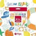 Roller Filgo Roller Gel Pop Roller Ball Pop Color Multicolor Trazo Medio 0.8 Mm En Blíster - Unidad De 1 X Unidad