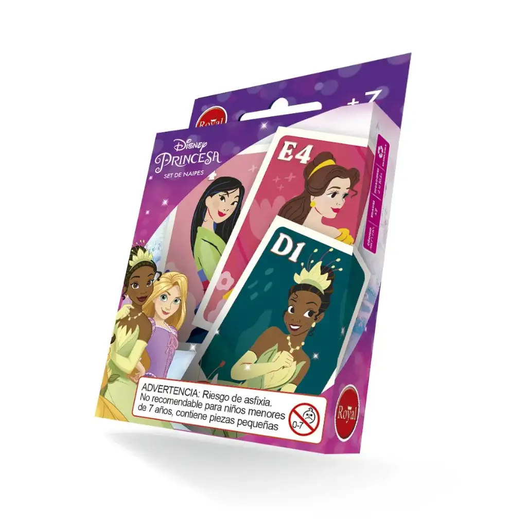 Juego 4 En 1 Pocket Princesas Royal