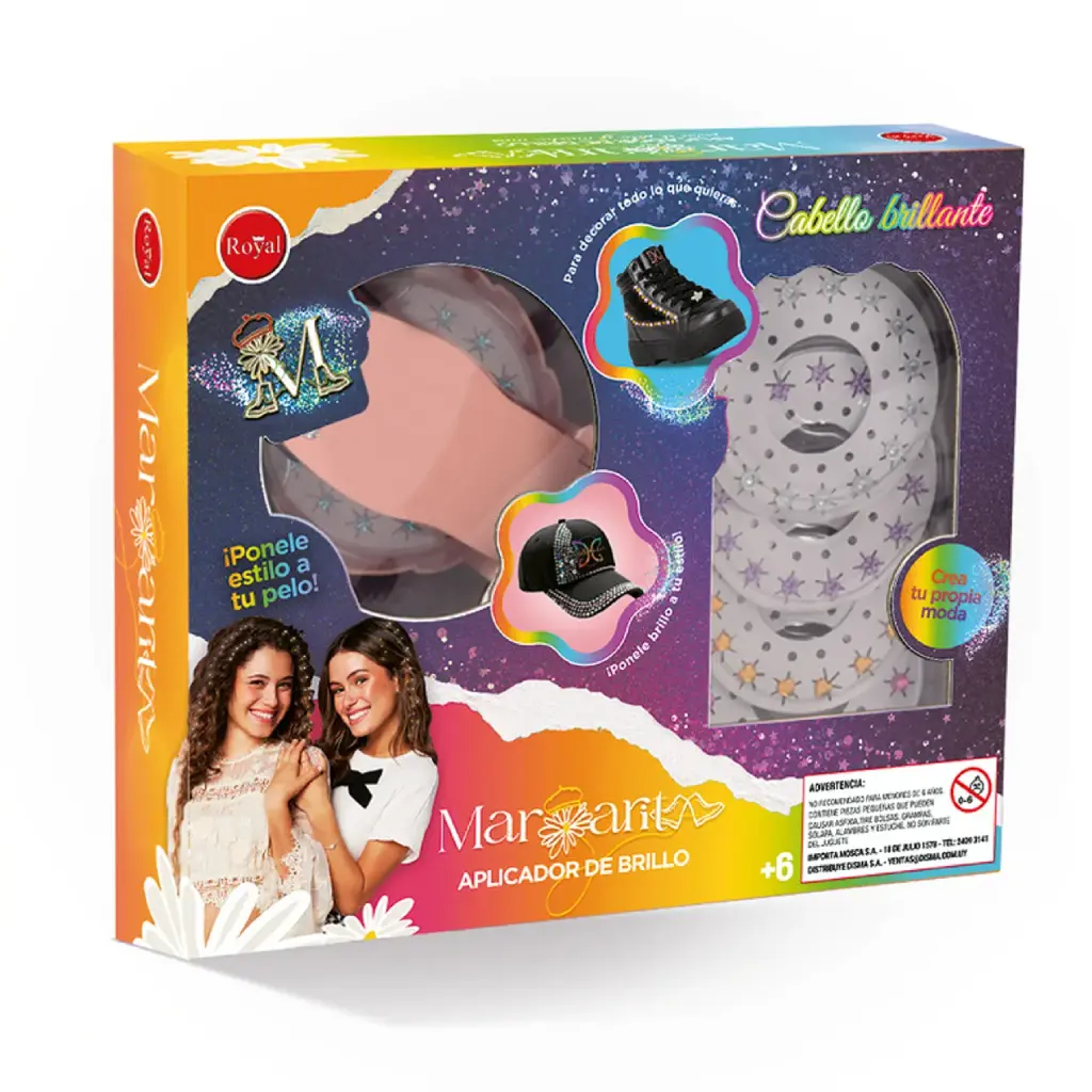 Aplicador De Brillo Para Pelo Margarita Royal