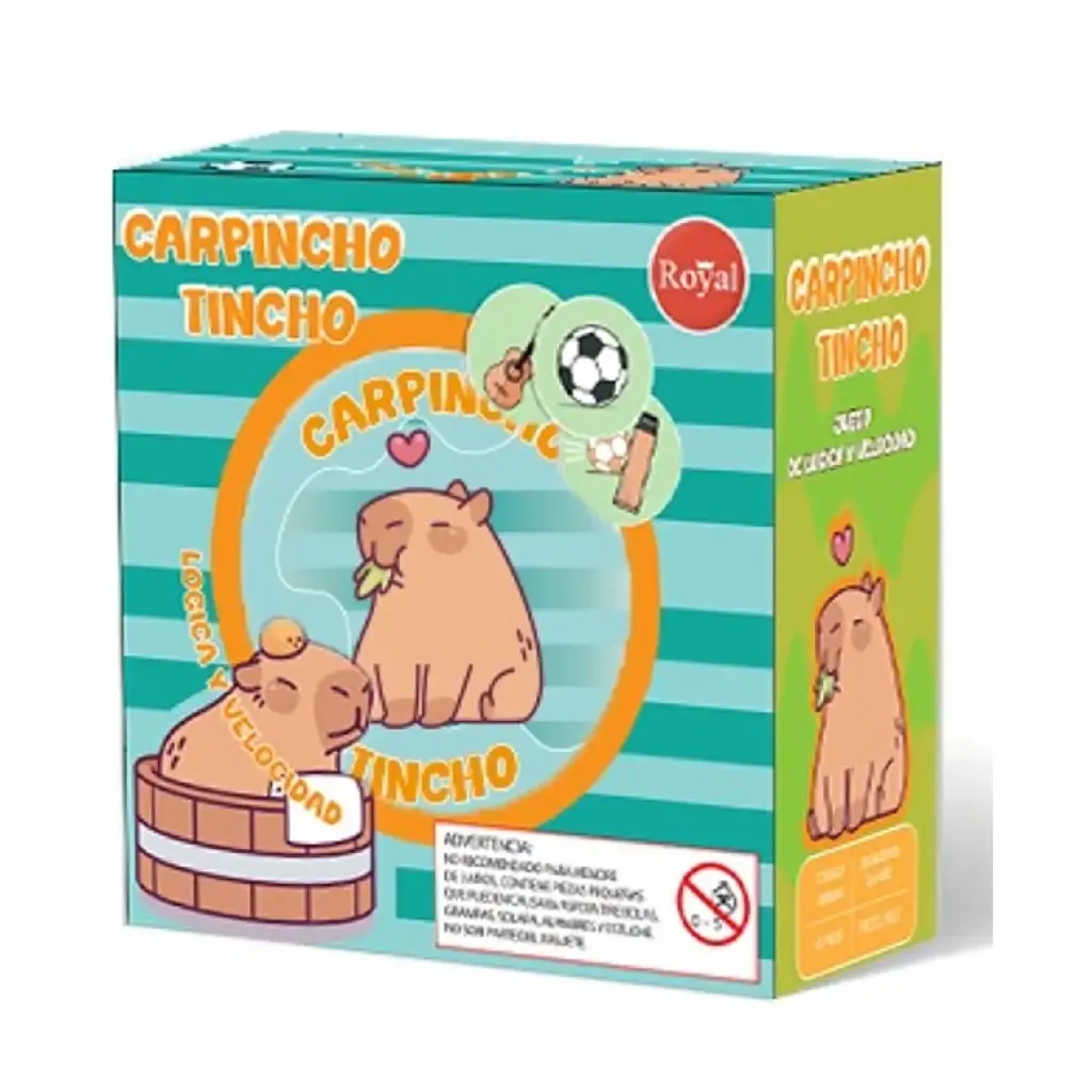 Juego De Memoria Carpincho Tincho Royal