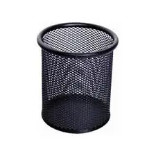 Portalápiz metal calado cilíndrico