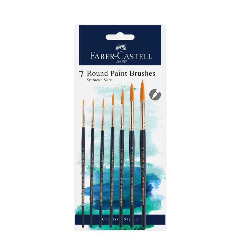 Pinceles Redondos Creative Studio Faber-Castell X7