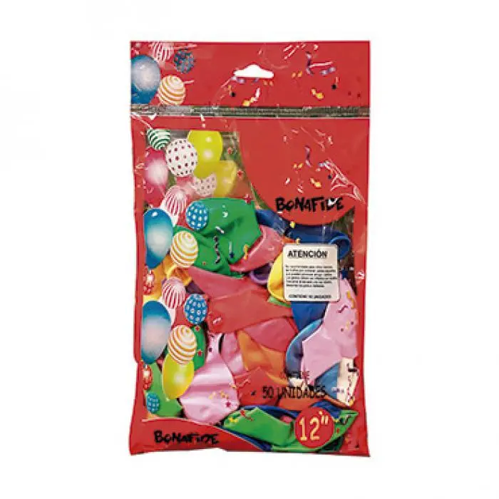 Globos N.º 12 Bonafide x50