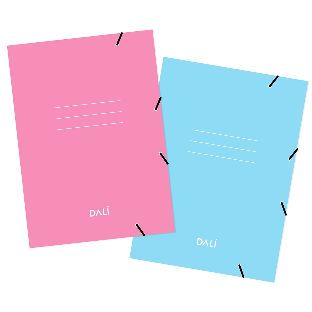 Carpeta con Elástico Pastel A4 DALI