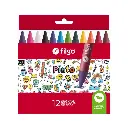 Crayones Finos Pinto x12 Filgo
