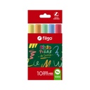 Tizas Escolares Pinto Colores X10 Filgo