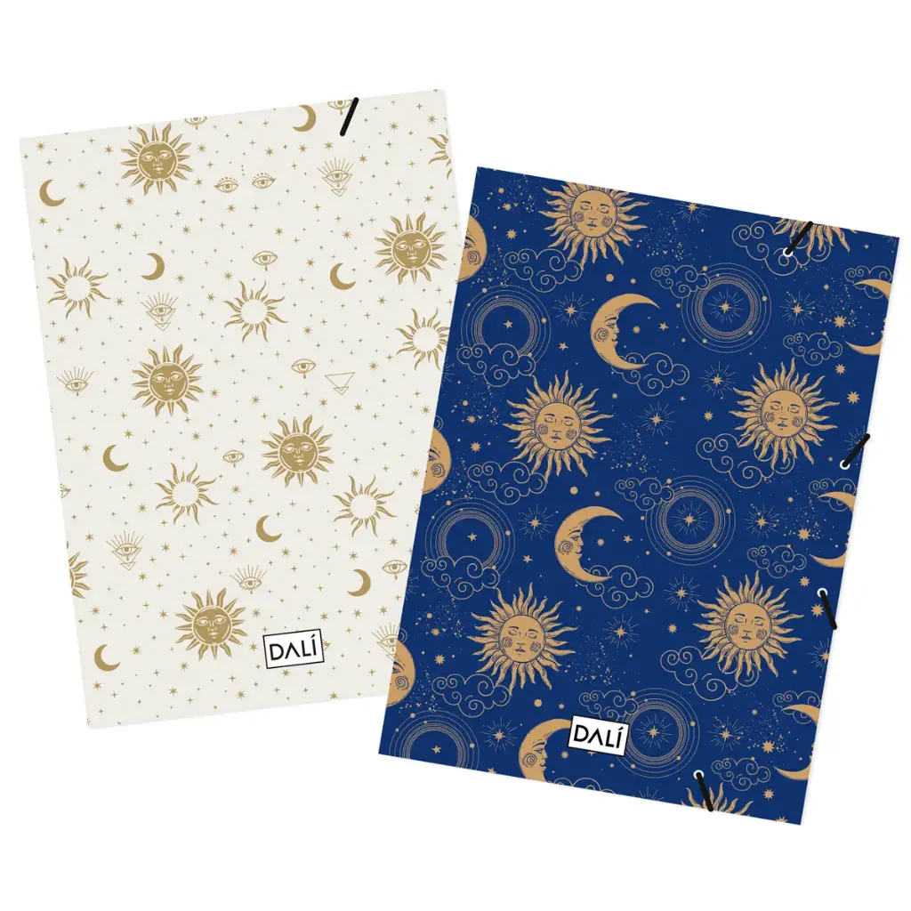 Carpeta con Elástico Amuletos A4 DALI