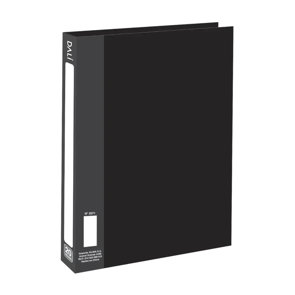 Carpeta PVC A4 con 20 Folios x1 DALI