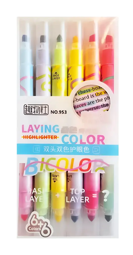 Resaltadores Mágicos x6