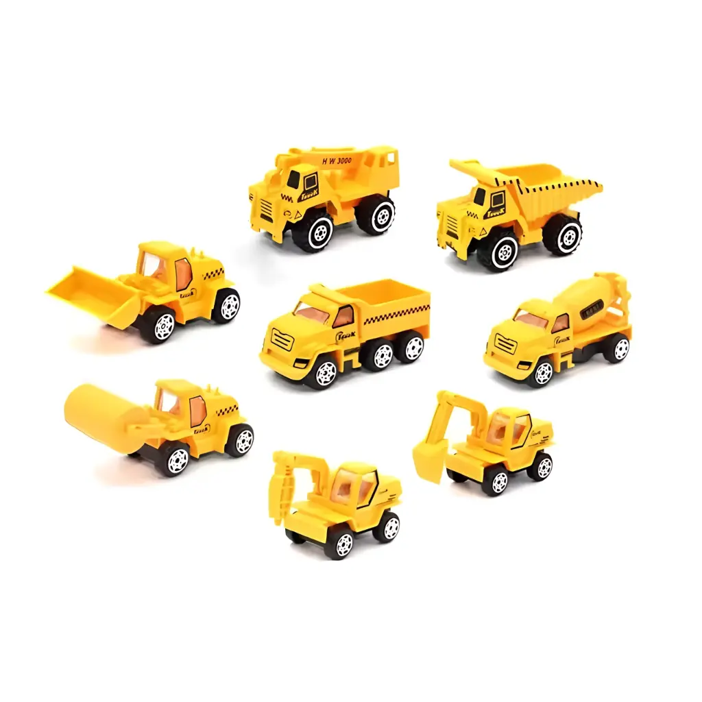 Juego Mini Vehículo de Construcción 