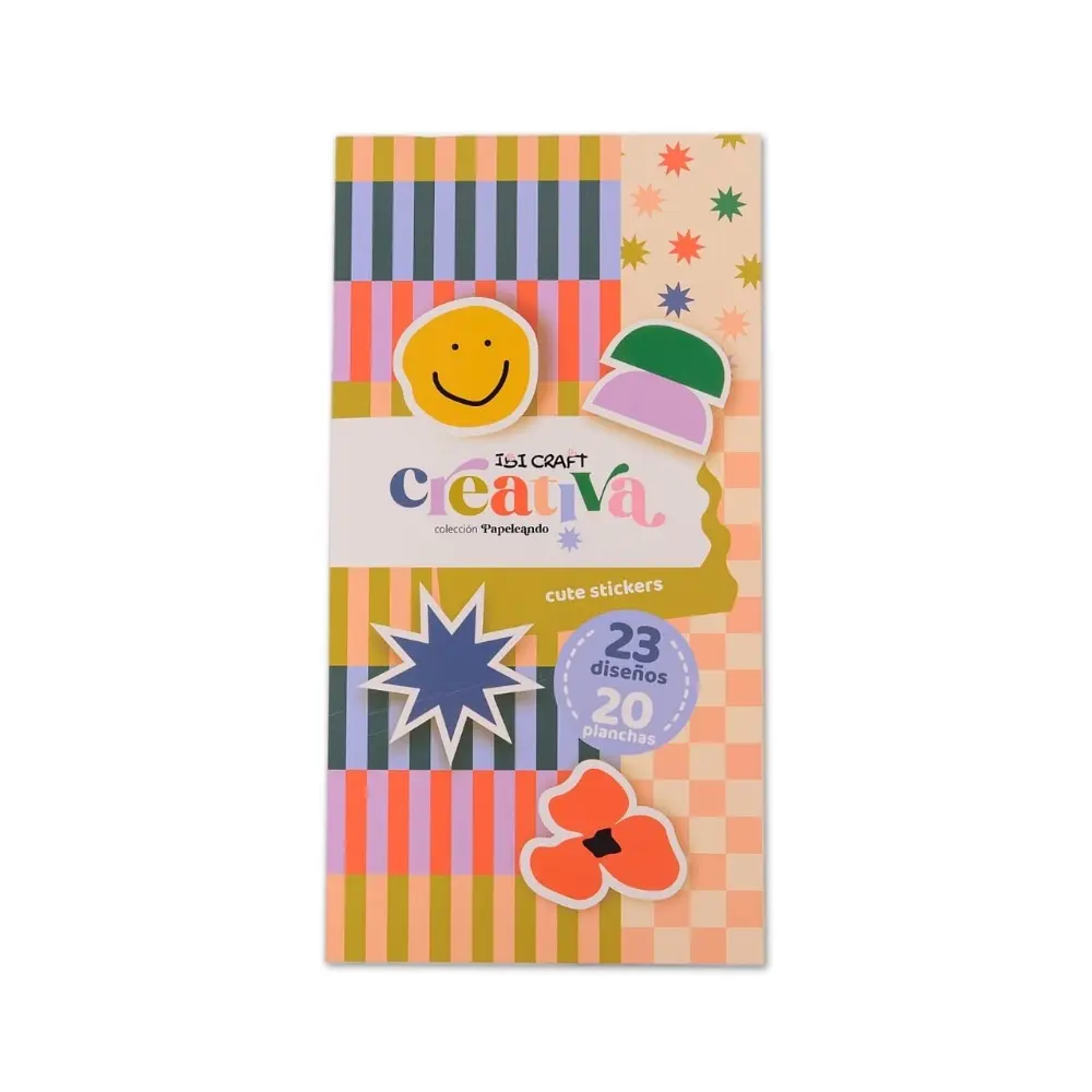Block Stickers Ibi Craft Creativa  - 20 Hojas