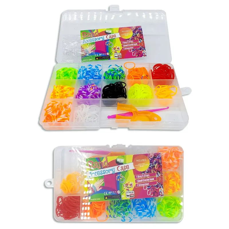 Set de gomitas para pulseras x500