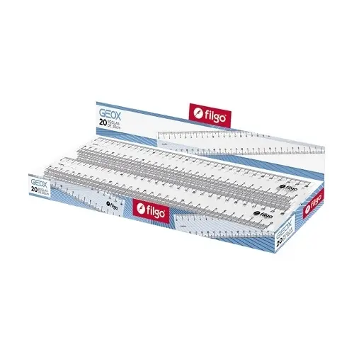 [43570555] Regla Acrílica Geox 30 cm Filgo x1 