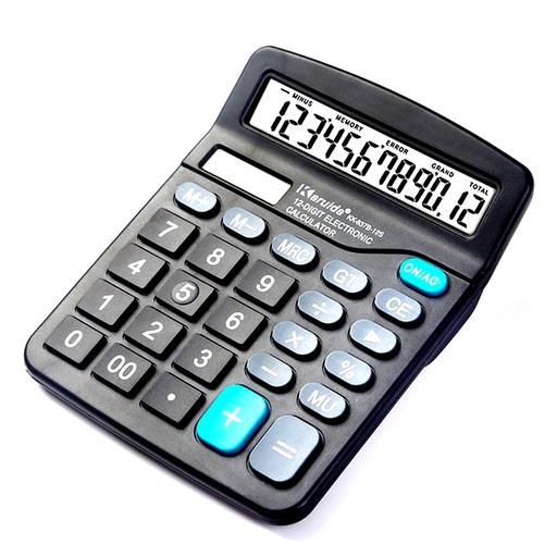 [65772798] Calculadora 837B Negro Kenko