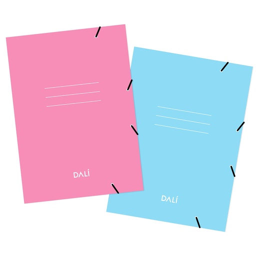 Carpeta con Elástico Pastel A4 DALI