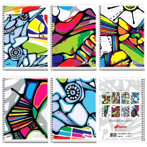 [34161446] Cuaderno con Espiral Sarro - 96h