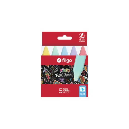 [26399883] Tizas Jumbo Pastel x5 Filgo