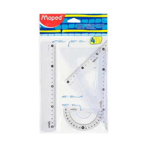 [43928992] Juego de Geometria Smart 20cm Maped