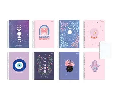 [15080347] Libreta con Espiral Ilustra - 48h
