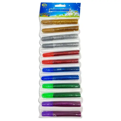 Glitter Líquido con Pegamento Colores x1 - 10 ml 