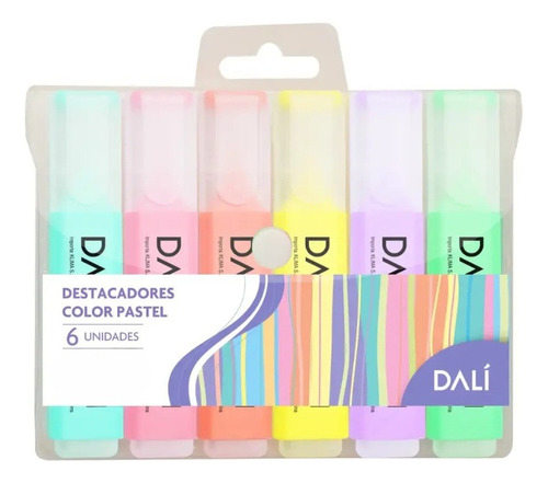 [24516899] Resaltador Pastel x6 DALI