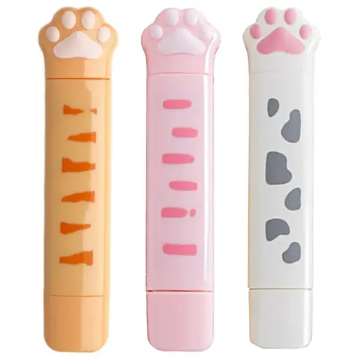 Corrector + Adhesivo en Cinta Gatitos