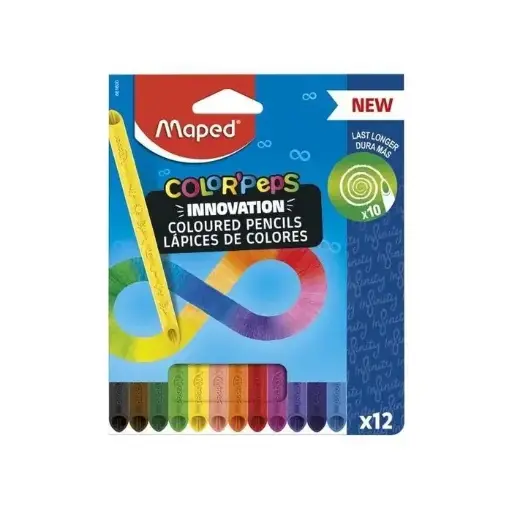 [40939336] Lapices de Colores Peps Infinitos x12 Maped