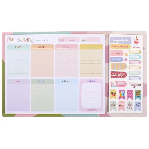 [95444795] Planificador Semanal A4 - Ibi Craft