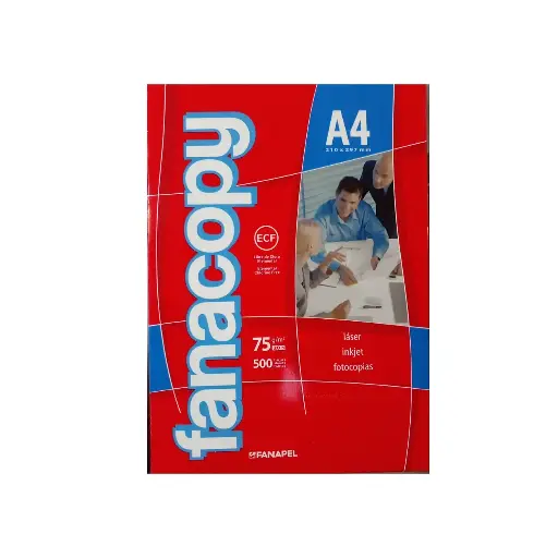 [28859437] Resma Hojas Papel Fotocopia A4 Fanacopy