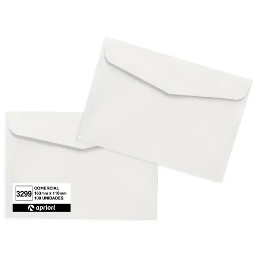 [11494519] Sobre Blanco Comercial 11,4x16,2 cm x1 Apriori