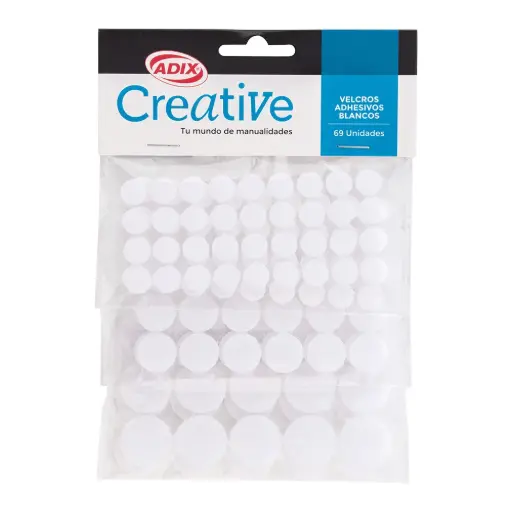 [76865345] Velcro Adhesivo 3 Tamaños Adix Creative