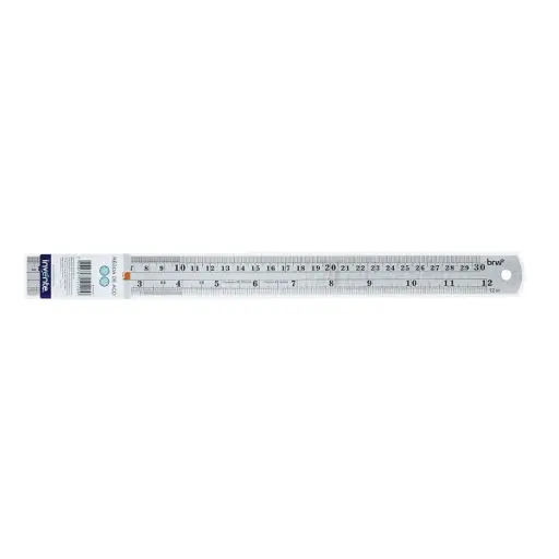 [49705969] Regla De Aluminio 30 cm BRW