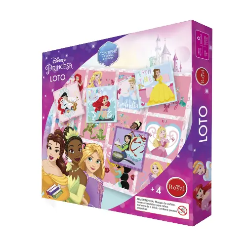 [49020018] Juego Loto Princesas Royal 
