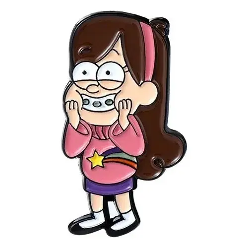 [31219352] Pin Metálico Mabel - Gravity Falls