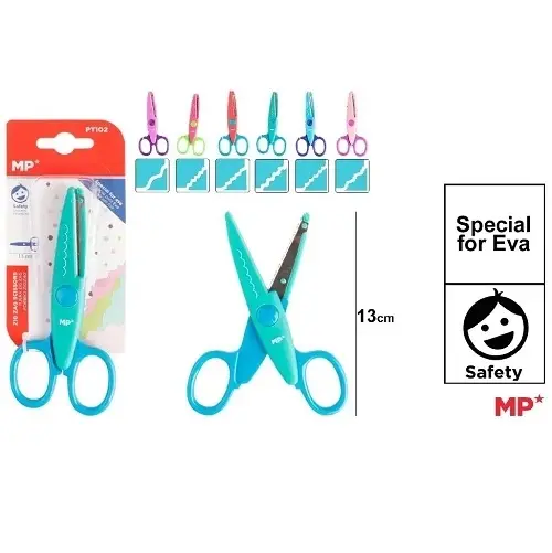 [57653317] Tijera Zig Zag Main Paper 13 cm