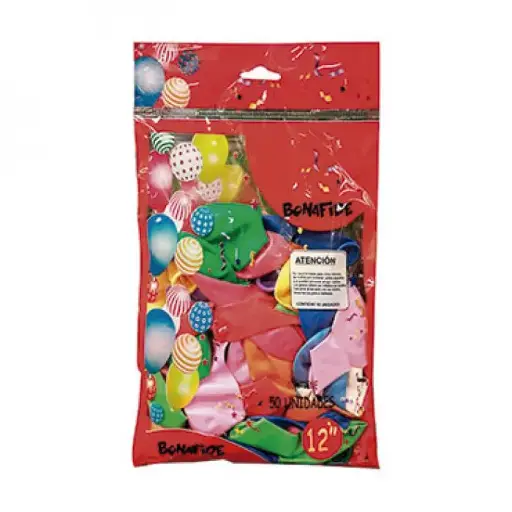 [34068186] Globos N.º 12 Bonafide x50